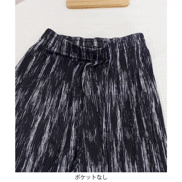 プリーツパンツ きれいめワイドパンツ春夏 | SUNSHINE CLOSET | 詳細画像22 