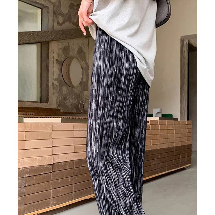 プリーツパンツ きれいめワイドパンツ春夏 | SUNSHINE CLOSET | 詳細画像6 