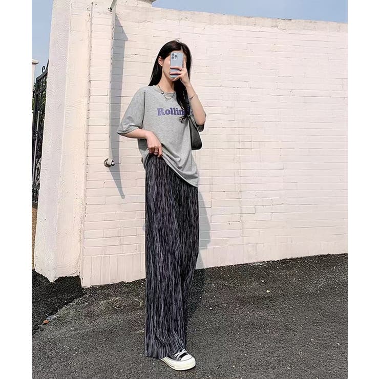 プリーツパンツ きれいめワイドパンツ春夏 | SUNSHINE CLOSET | 詳細画像7 