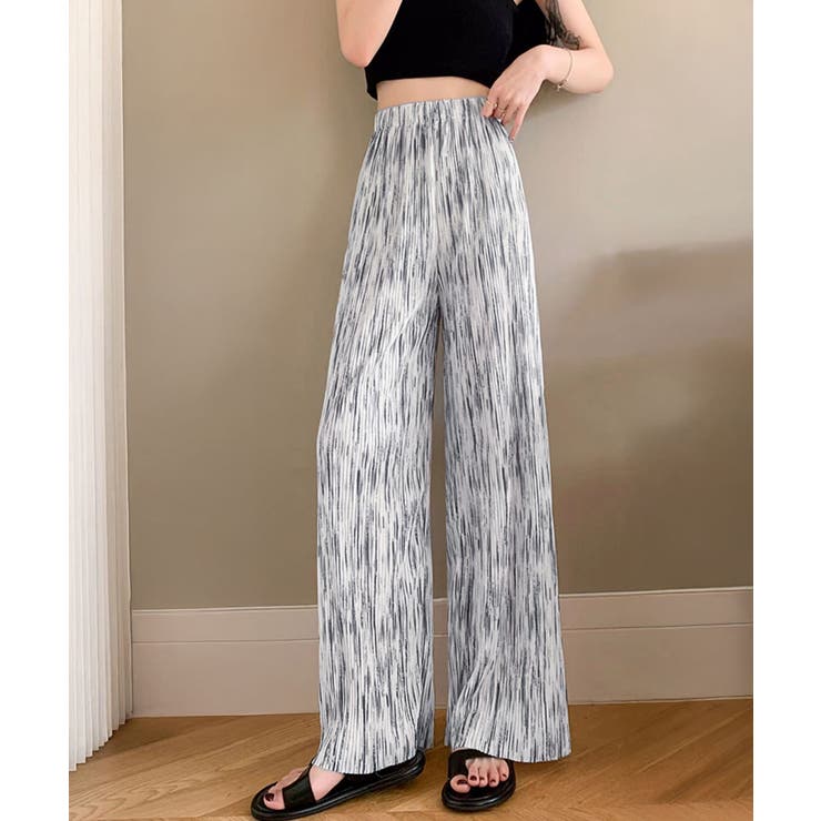 プリーツパンツ きれいめワイドパンツ春夏 | SUNSHINE CLOSET | 詳細画像9 