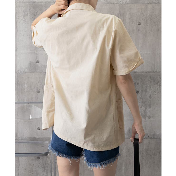 テーラードジャケット綿麻サマージャケット | SUNSHINE CLOSET | 詳細画像14 