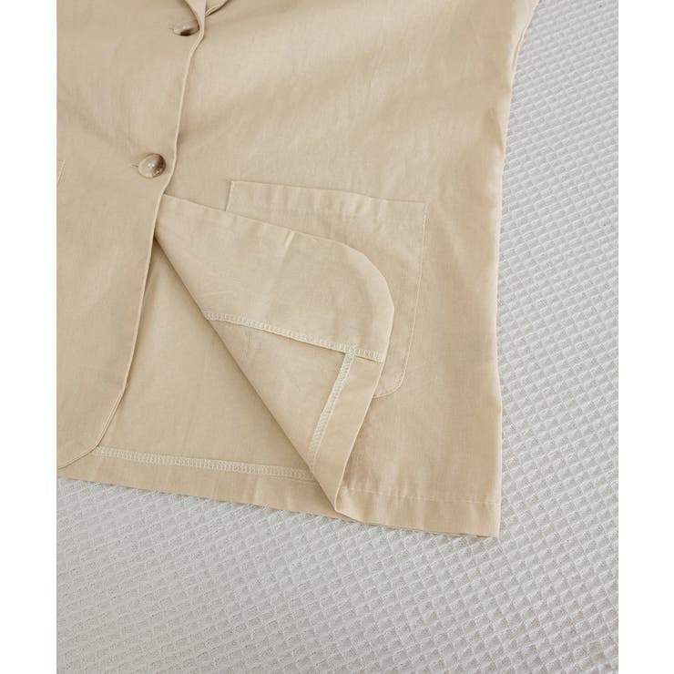 テーラードジャケット綿麻サマージャケット | SUNSHINE CLOSET | 詳細画像22 