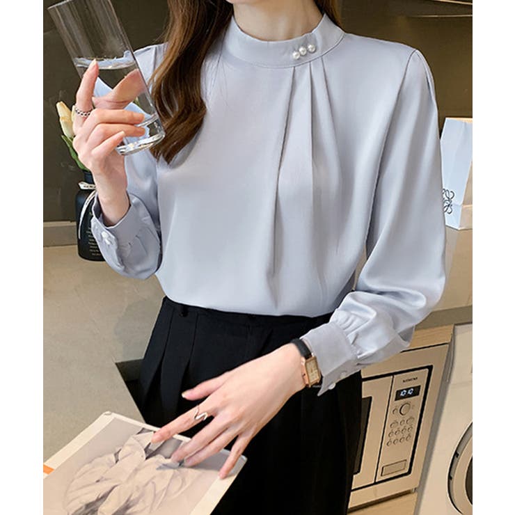 ブラウスフォーマル レディース 長袖上品 | SUNSHINE CLOSET | 詳細画像8 