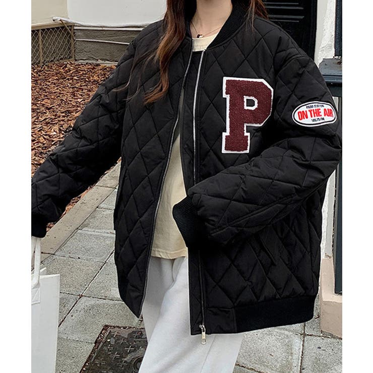 中綿ジャケット キルティングブルゾン防寒 | SUNSHINE CLOSET | 詳細画像1 