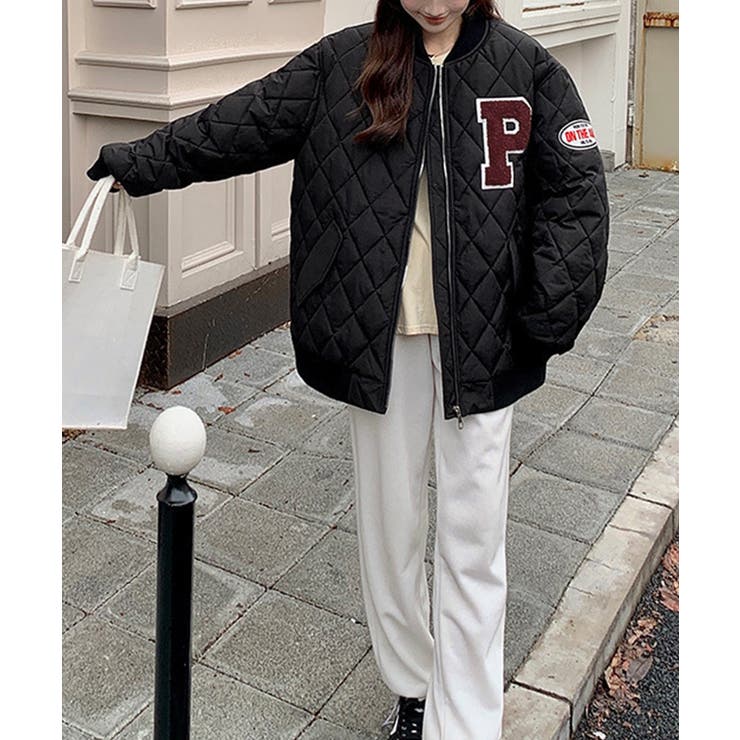 中綿ジャケット キルティングブルゾン防寒 | SUNSHINE CLOSET | 詳細画像3 