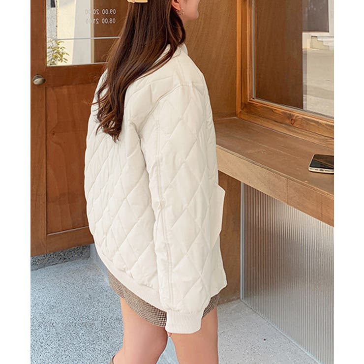 中綿ジャケット キルティングブルゾン防寒 | SUNSHINE CLOSET | 詳細画像8 