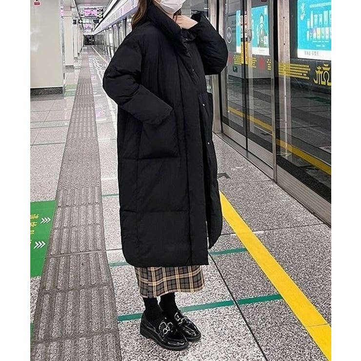 フェイクダウンコート 中綿 ロングコート | SUNSHINE CLOSET | 詳細画像6 