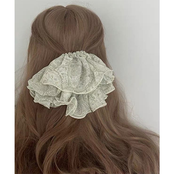 フリルシュシュ 大きめボリュームヘアゴム | SUNSHINE CLOSET | 詳細画像10 