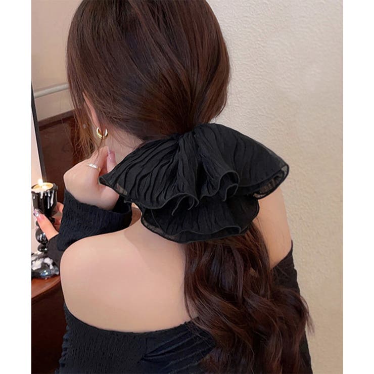 フリルシュシュ 大きめボリュームヘアゴム | SUNSHINE CLOSET | 詳細画像15 