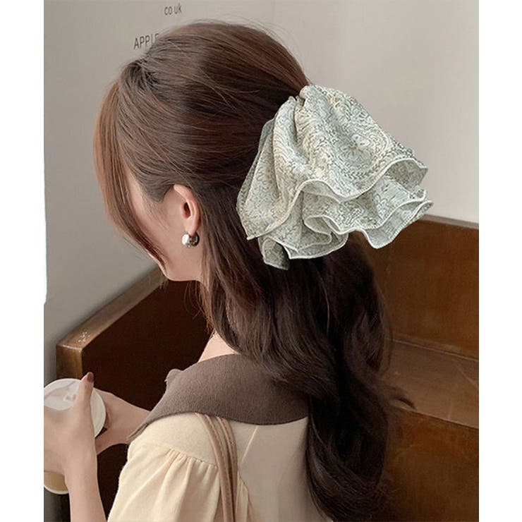 フリルシュシュ 大きめボリュームヘアゴム | SUNSHINE CLOSET | 詳細画像9 