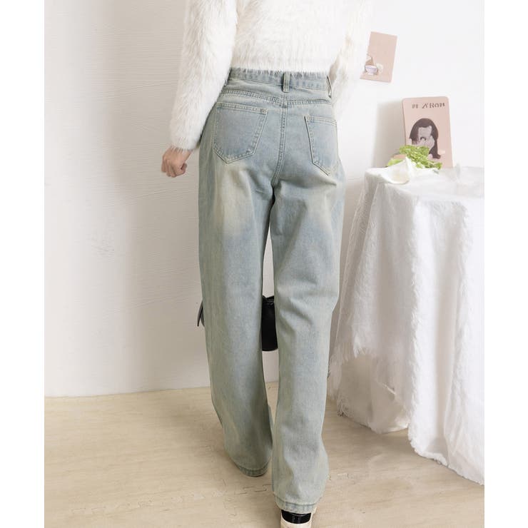 ラインストーン デニムパンツ レディース | SUNSHINE CLOSET | 詳細画像16 