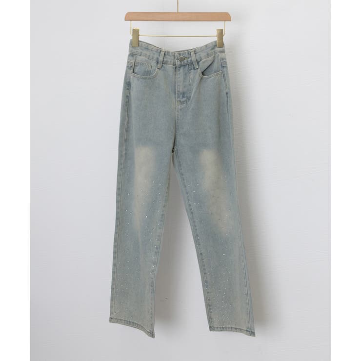 ラインストーン デニムパンツ レディース | SUNSHINE CLOSET | 詳細画像17 