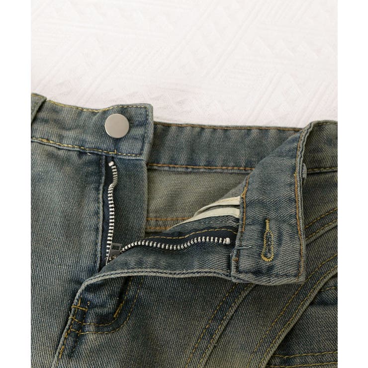 ラップスカート風デニムショートパンツ春夏 | SUNSHINE CLOSET | 詳細画像27 