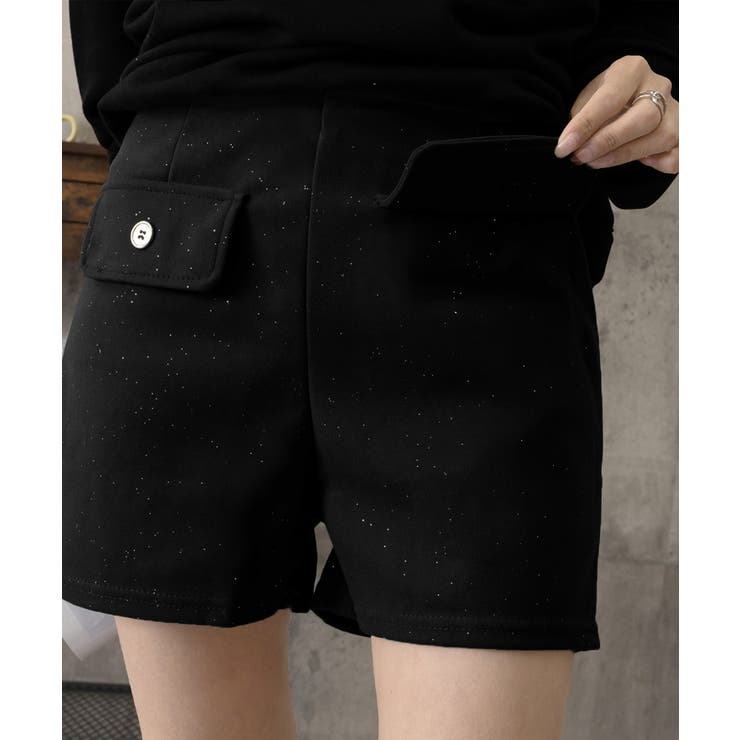 ラメ付きショートパンツ 秋冬 ツイード風 | SUNSHINE CLOSET | 詳細画像12 