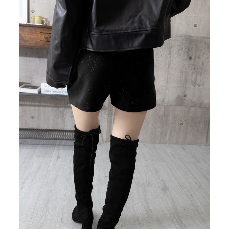 ラメ付きショートパンツ 秋冬 ツイード風 | SUNSHINE CLOSET | 詳細画像13 