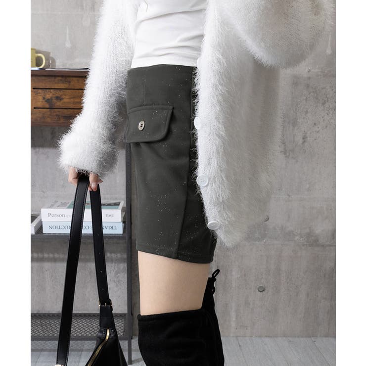 ラメ付きショートパンツ 秋冬 ツイード風 | SUNSHINE CLOSET | 詳細画像9 