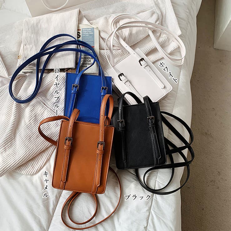 ミニショルダーバッグ スマホポーチ縦型 春[品番：AGCW0002318