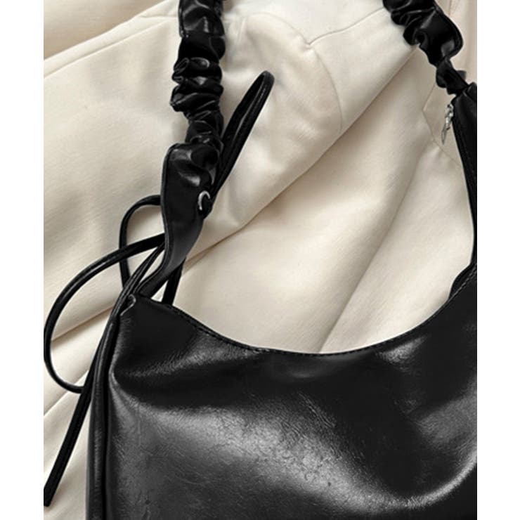 BISHOOL トートバッグ　ショルダーバッグ　ウールギャバジン　廃盤品 ギャザーショルダーバッグ トートバッグ[品番：AGCW0006184]｜SUNSHINE