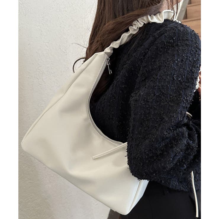 ギャザーショルダーバッグ  トートバッグ | SUNSHINE CLOSET | 詳細画像6 