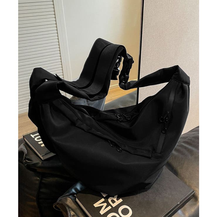 三日月型ショルダーバッグ大容量ナイロン鞄 | SUNSHINE CLOSET | 詳細画像11 