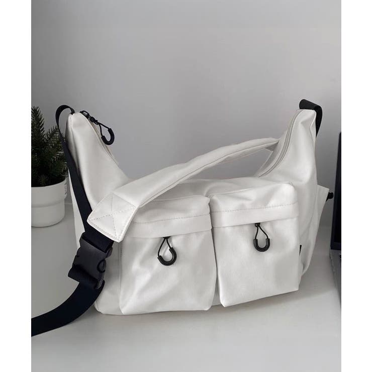 マルチポケットショルダーバッグナイロン鞄 | SUNSHINE CLOSET | 詳細画像10 