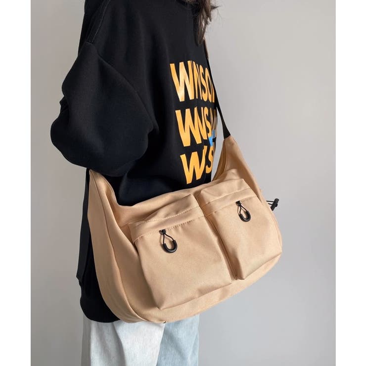 マルチポケットショルダーバッグナイロン鞄 | SUNSHINE CLOSET | 詳細画像14 