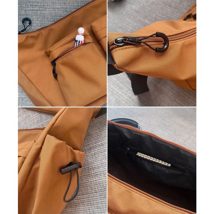 マルチポケットショルダーバッグナイロン鞄 | SUNSHINE CLOSET | 詳細画像23 