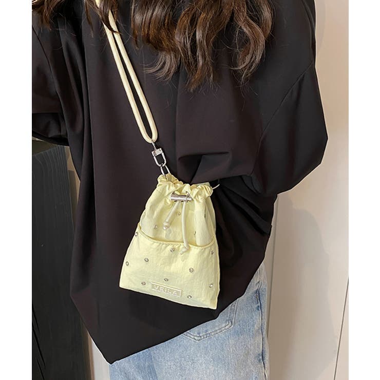 パラコード巾着バッグミニショルダーバッグ | SUNSHINE CLOSET | 詳細画像10 