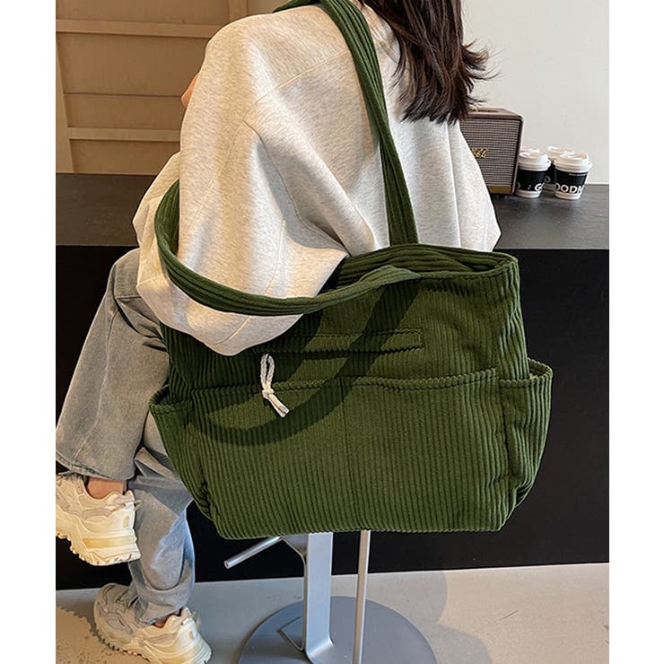 コーデュロイ トートバッグ 大容量カバン | SUNSHINE CLOSET | 詳細画像10 