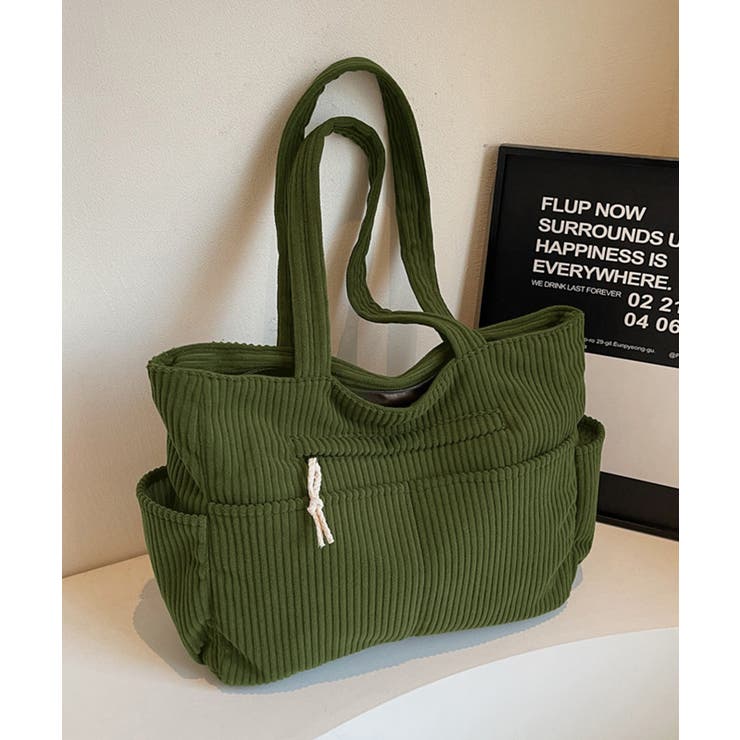 コーデュロイ トートバッグ 大容量カバン | SUNSHINE CLOSET | 詳細画像11 