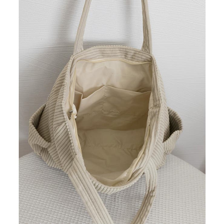 コーデュロイ トートバッグ 大容量カバン | SUNSHINE CLOSET | 詳細画像17 