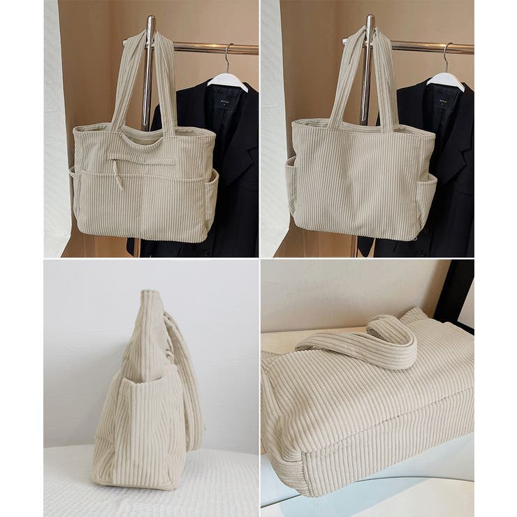 コーデュロイ トートバッグ 大容量カバン | SUNSHINE CLOSET | 詳細画像18 