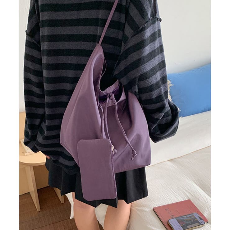 ワンショルダーバッグレディース シンプル鞄 A4 | SUNSHINE CLOSET | 詳細画像20 