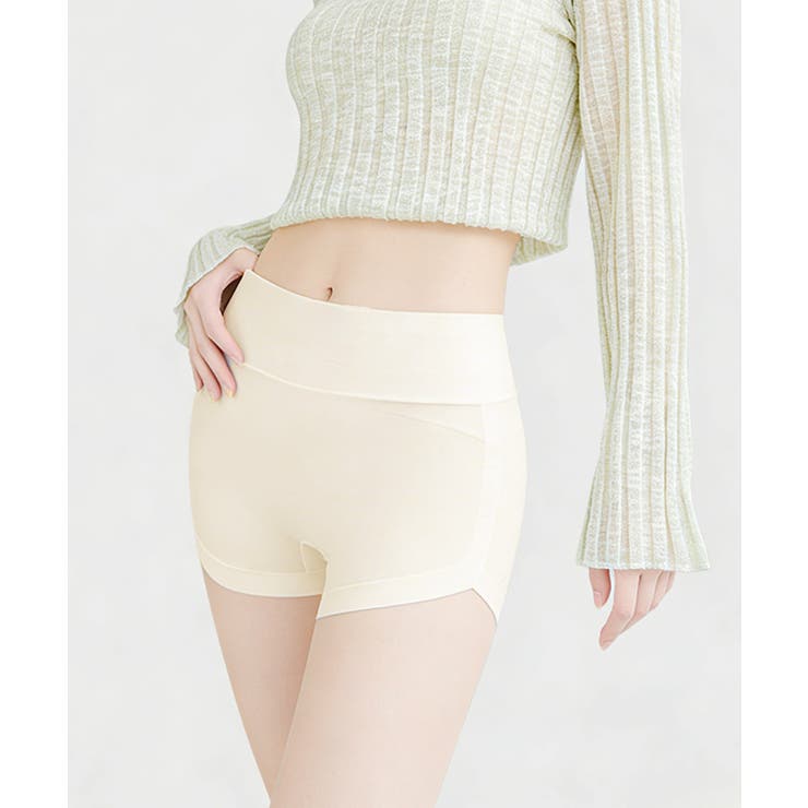 無縫製インナーパンツ透け防止 ノーステッチショーツ バックロゴ付きインナーウェア… | SUNSHINE CLOSET | 詳細画像2 