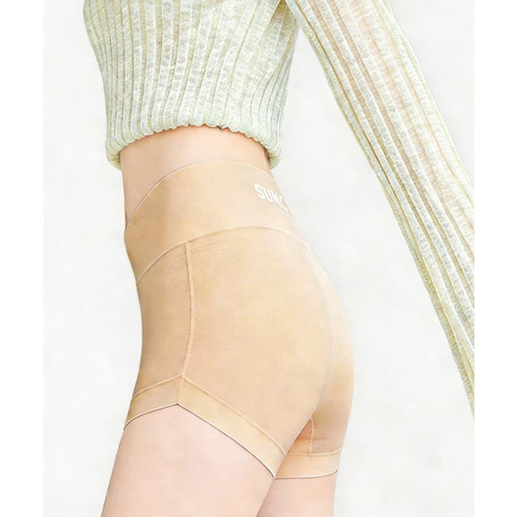 無縫製インナーパンツ透け防止 ノーステッチショーツ バックロゴ付きインナーウェア… | SUNSHINE CLOSET | 詳細画像5 