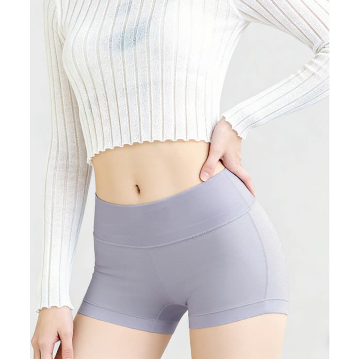 無縫製インナーパンツ透け防止 ノーステッチショーツ バックロゴ付きインナーウェア… | SUNSHINE CLOSET | 詳細画像9 