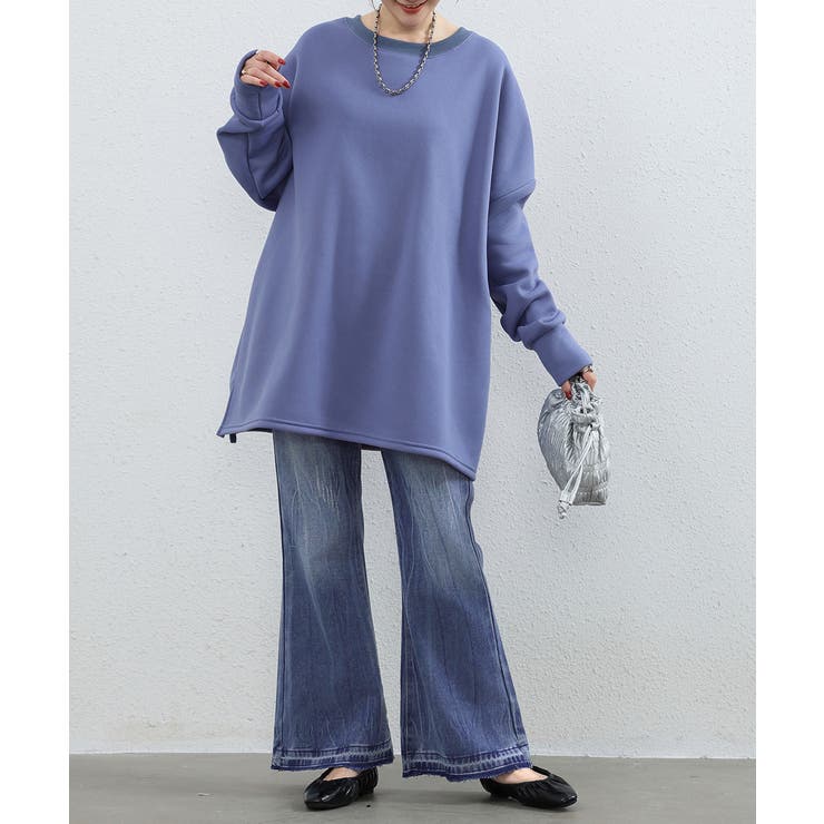 レトロ フレアデニムパンツ ローエッジ | SUNSHINE CLOSET | 詳細画像25 