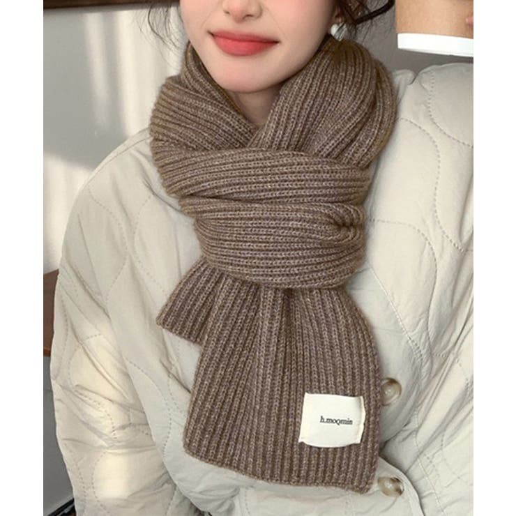 暖かいリブニットマフラー カシミアタッチ | SUNSHINE CLOSET | 詳細画像15 