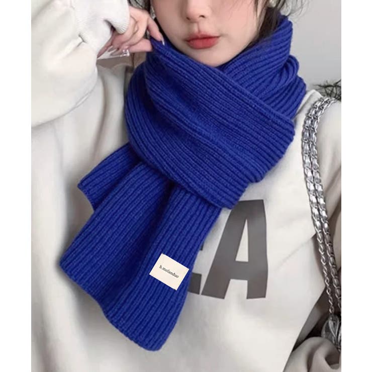 暖かいリブニットマフラー カシミアタッチ | SUNSHINE CLOSET | 詳細画像21 