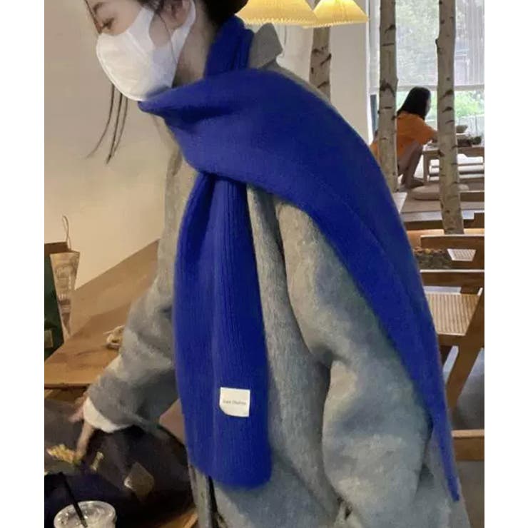 暖かいリブニットマフラー カシミアタッチ | SUNSHINE CLOSET | 詳細画像22 