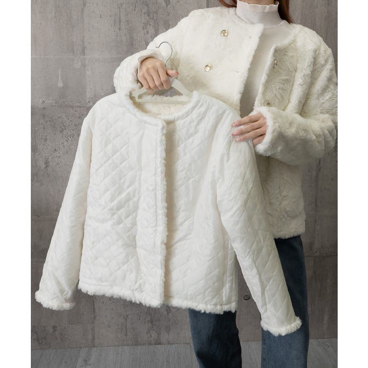 ボアジャケット もこもこアウター 韓国風 | SUNSHINE CLOSET | 詳細画像15 