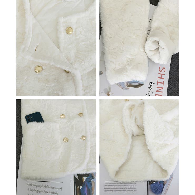 ボアジャケット もこもこアウター 韓国風 | SUNSHINE CLOSET | 詳細画像22 