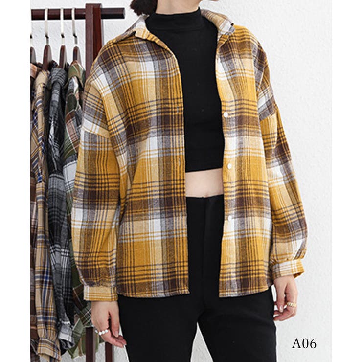 シャツ ブラウス チェック柄シャツ 長袖 | SUNSHINE CLOSET | 詳細画像10 