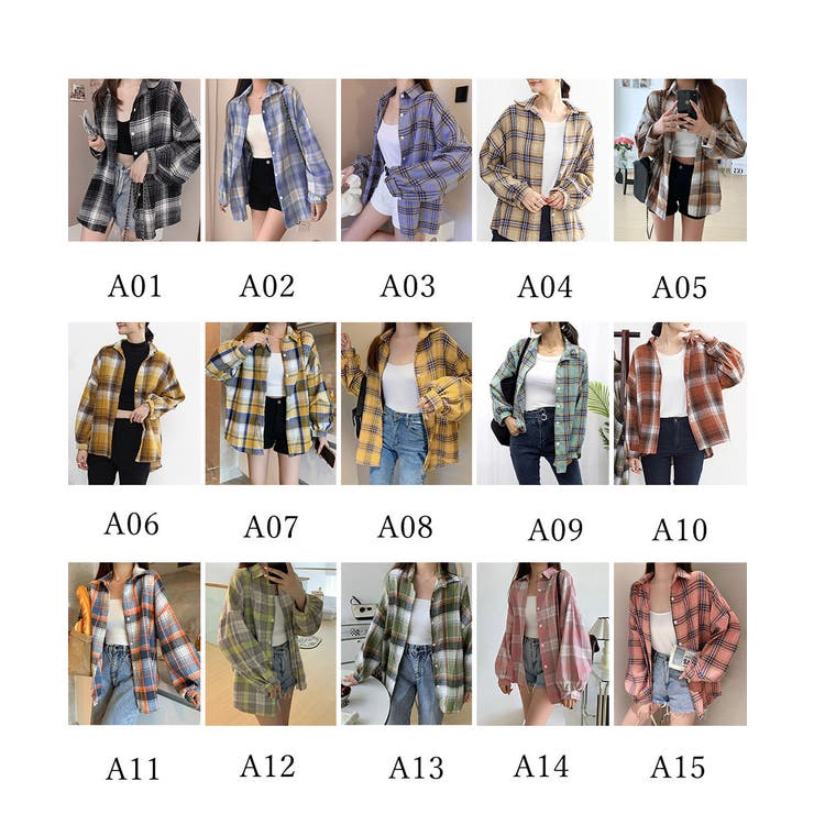 シャツ ブラウス チェック柄シャツ 長袖 | SUNSHINE CLOSET | 詳細画像2 