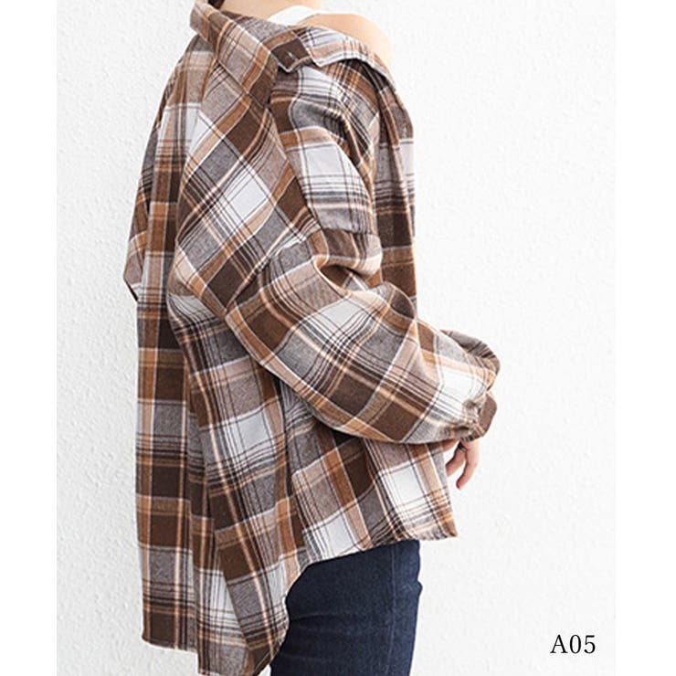 シャツ ブラウス チェック柄シャツ 長袖 | SUNSHINE CLOSET | 詳細画像7 