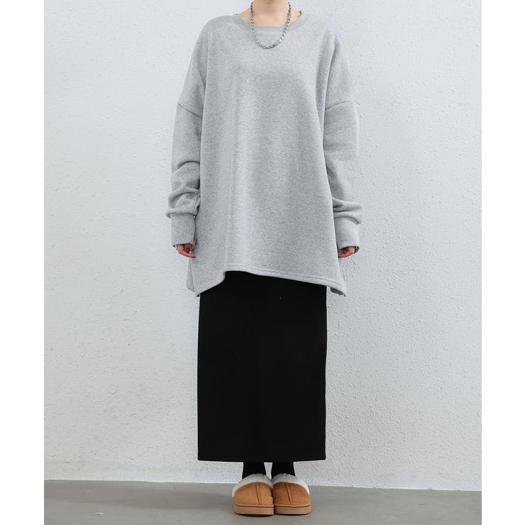 ビッグシルエットスウェット裏起毛トップス | SUNSHINE CLOSET | 詳細画像12 
