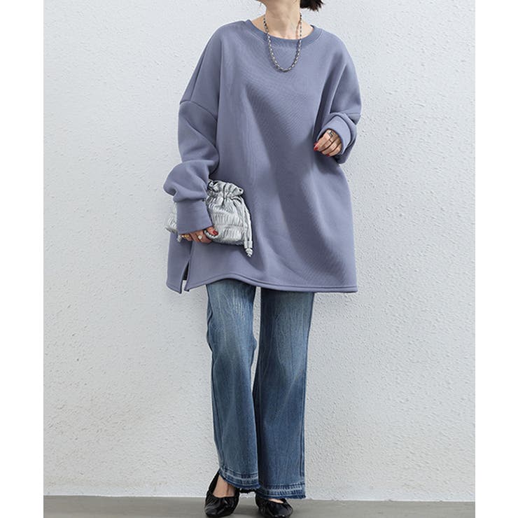 ビッグシルエットスウェット裏起毛トップス | SUNSHINE CLOSET | 詳細画像15 