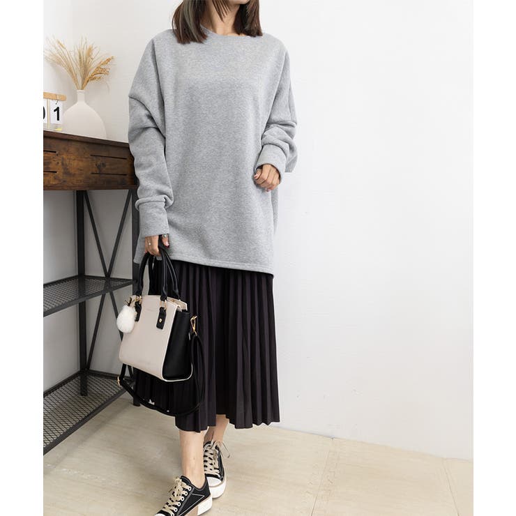 ビッグシルエットスウェット裏起毛トップス | SUNSHINE CLOSET | 詳細画像20 