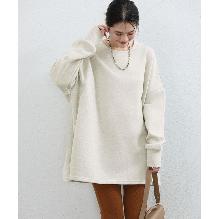 ビッグシルエットスウェット裏起毛トップス | SUNSHINE CLOSET | 詳細画像5 
