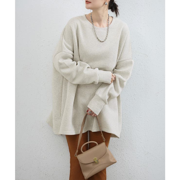 ビッグシルエットスウェット裏起毛トップス | SUNSHINE CLOSET | 詳細画像7 